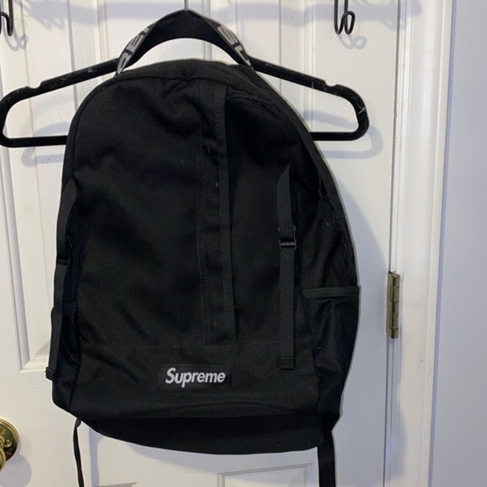 Supreme Ss18 Backpack, Preowned, Practically New!… - image 1